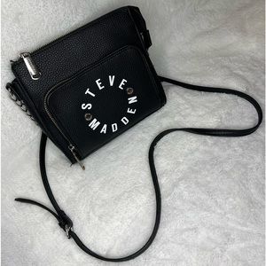 Steve Madden handbag with strap.